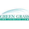Green Grass Lawn Sprinklers